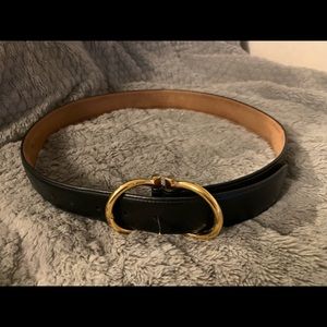 Salvatore Ferragamo Gancini Black Women’s Belt